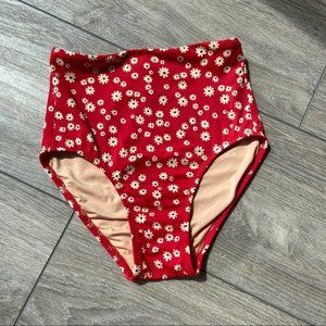 NWOT Madewell Retro High-Waisted Bikini  Bottom